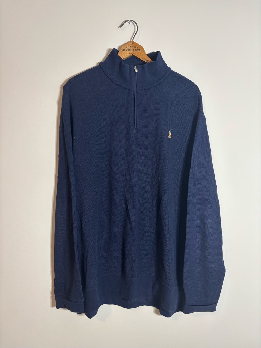 Polo Ralph Lauren 1/4 Zip Pullover Sweater Cotton XXL